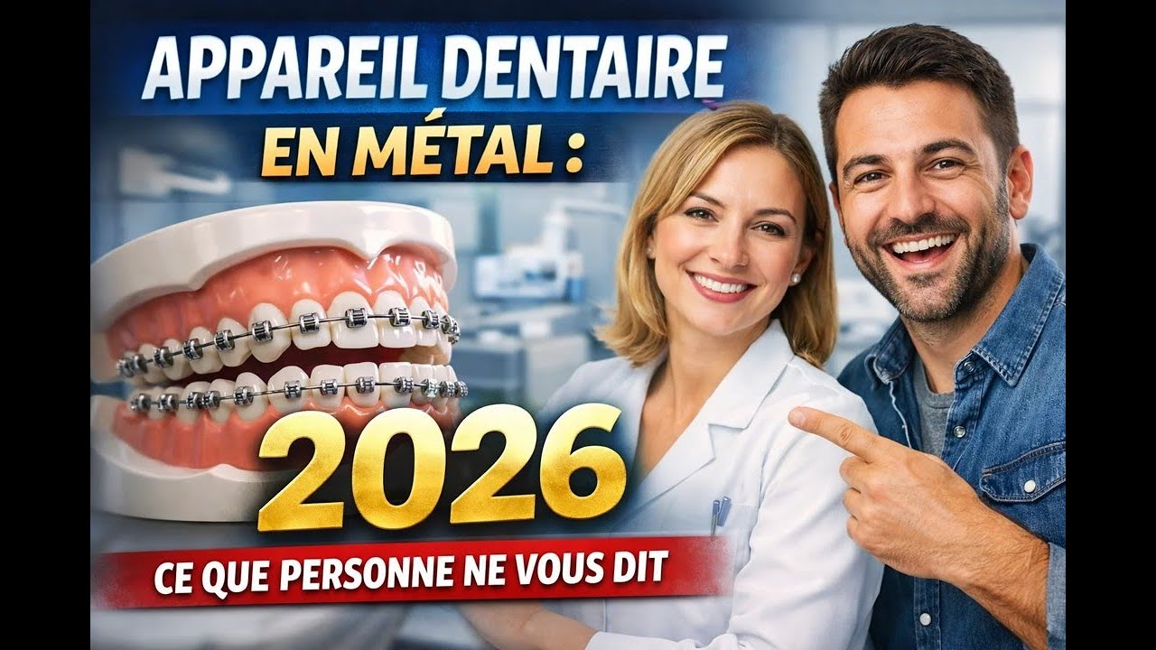 Appareil dentaire en métal : le vrai prix en 2026 (ce que personne ne vous dit)