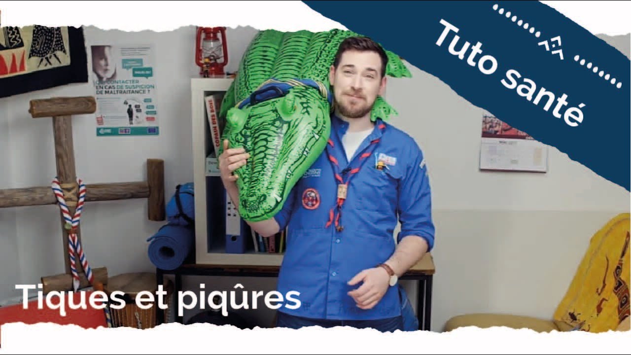 [Les tutos Santé] Tiques et piqûres d'insectes