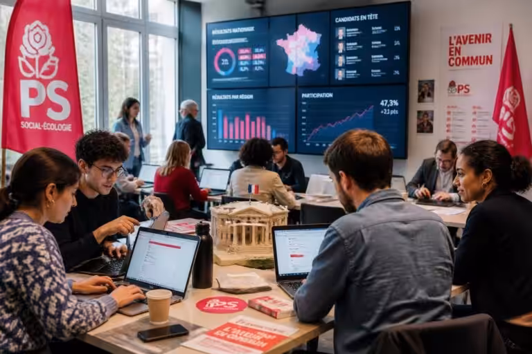 suivez en temps réel toutes les actualités du parti socialiste (ps), découvrez les profils détaillés des candidats et consultez les résultats électoraux à jour.